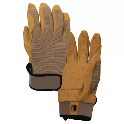 Fast rope rappelling gloves