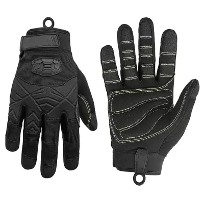 Fast rope rappelling gloves