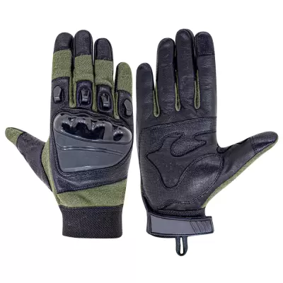 Hard knuckle tactical gloves