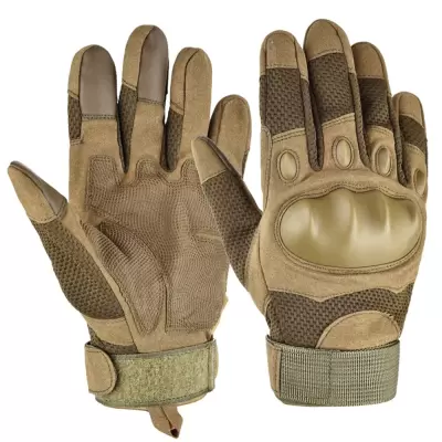 Hard knuckle tactical gloves