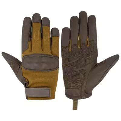 Hard knuckle tactical gloves