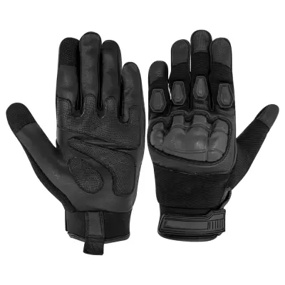 Hard knuckle tactical gloves